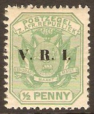 Transvaal 1900 d Green. SG226.