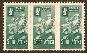 South Africa 1942 d Blue-green. SG97.