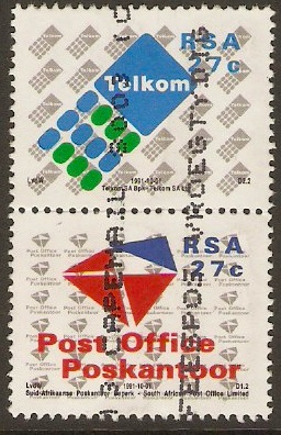 South Africa 1991 Post Office Limited Set. SG734-SG735.