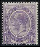 South Africa 1913 1s.3d. Violet. SG13.