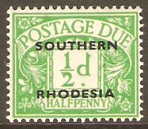Southern Rhodesia 1951 d Emerald. SGD1.