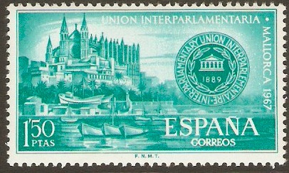 Spain 1967 Interparliamentary Union Stamp. SG1847.
