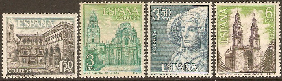 Spain 1969 Tourist Set. SG1993-SG1996.