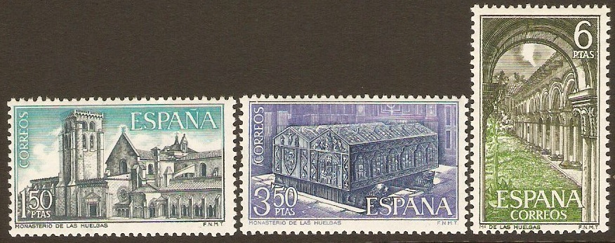 Spain 1969 Las Huelgas Monastery Set. SG2004-SG2006.