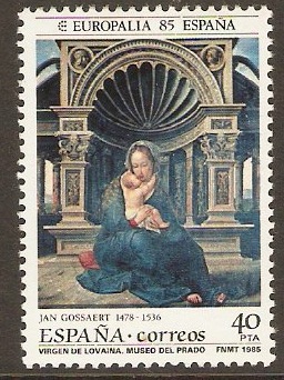 Spain 1985 Europalia 85 Stamp. SG2793.