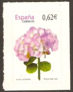 Spain 2009 62c Hydrangea - Flora and Fauna series. SG4419.