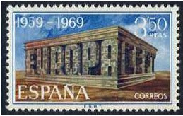 Spain 1969 Europa Stamp. SG1979.