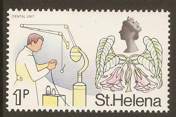 St Helena 1971 1p Cultural Series - Decimal Currency. SG262