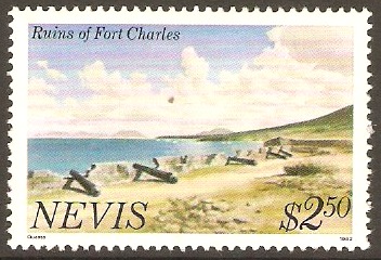 Nevis 1981 $2.50 Views Series Stamp. SG69A.