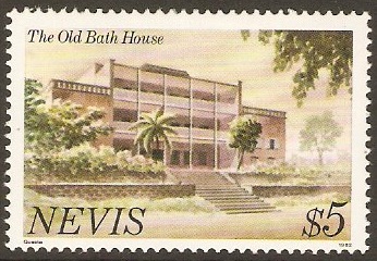 Nevis 1981 $5 Views Series Stamp. SG70A.