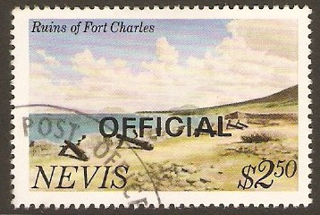Nevis 1981 $2.50 Official Stamp. SGO20.
