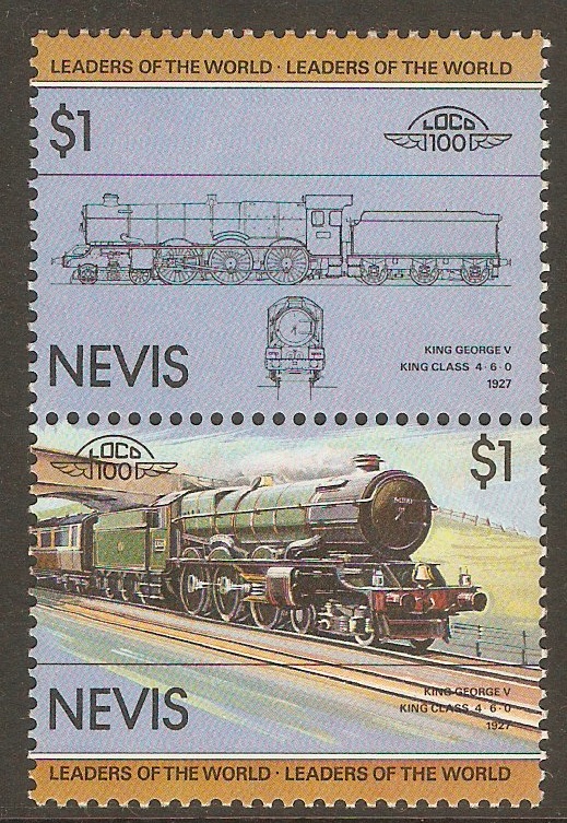 Nevis 1983 $1 Railway Locos (1st. Series). SG146-SG147.