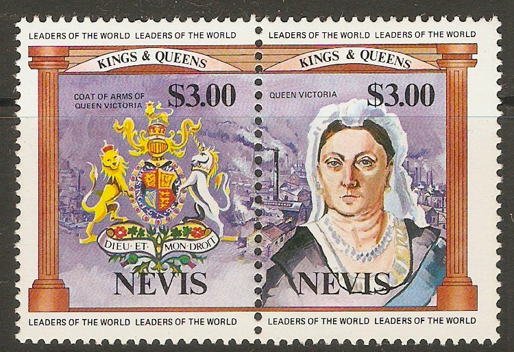 Nevis 1984 $3 British Monarchs (1st. Series). SG158-SG159.