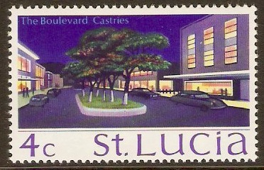 St Lucia 1970 4c Views Series. SG278.
