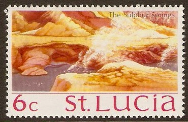 St Lucia 1970 6c Views Series. SG280.