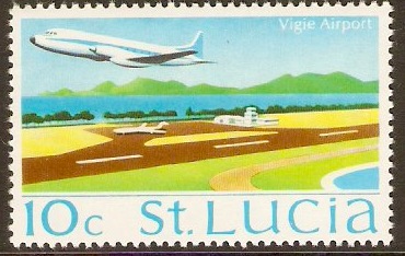 St Lucia 1970 10c Views Series. SG281.