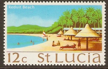 St Lucia 1970 12c Views Series. SG282.