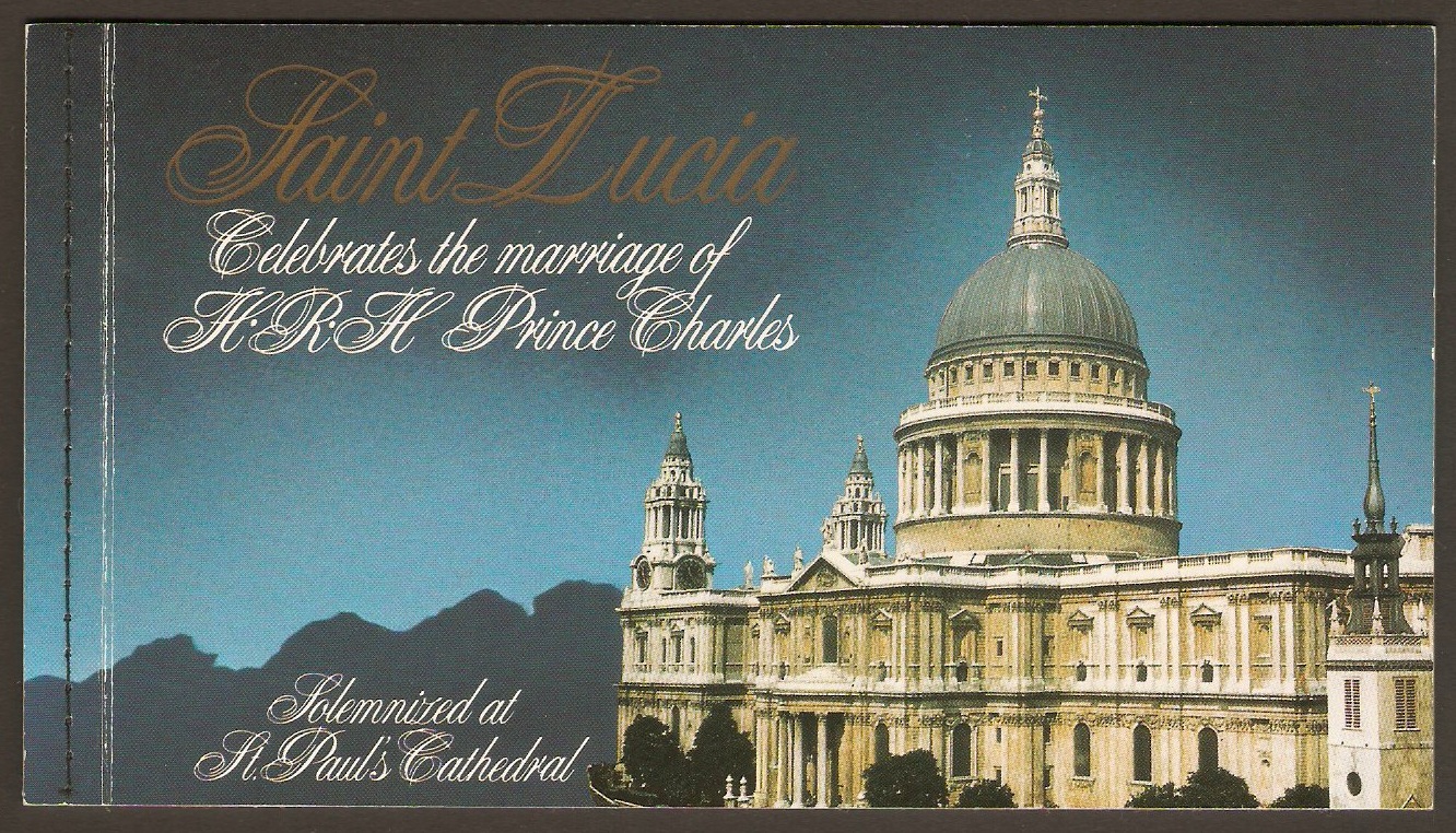 St Lucia 1981 Royal Wedding Souvenir Booklet.