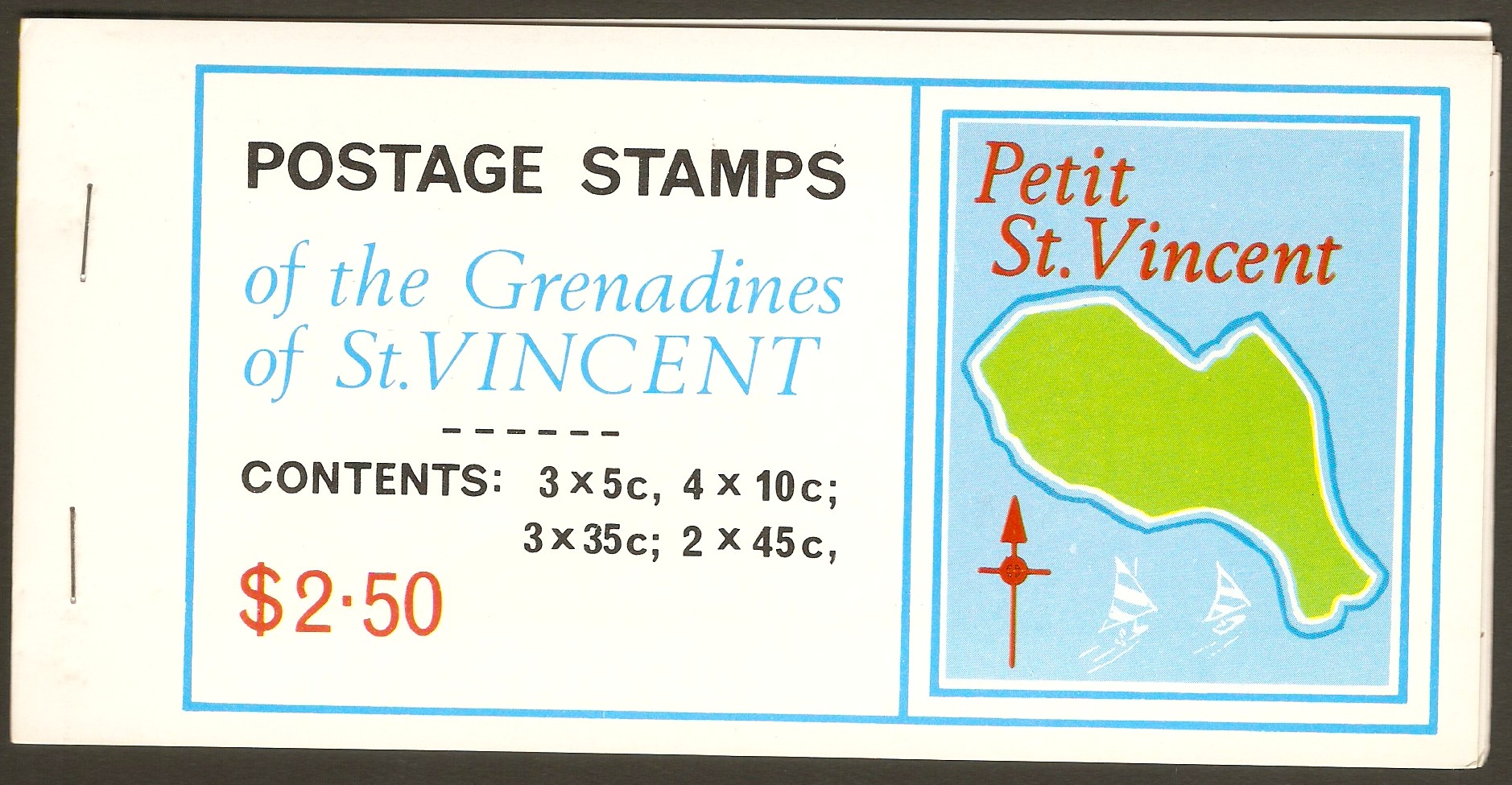 Grenadines of St. Vincent 1976 Maps set (2nd. ser). SG85E-SG88E.