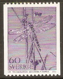 Sweden 1979 60o Dragonfly - Wild Life series. SG1008.