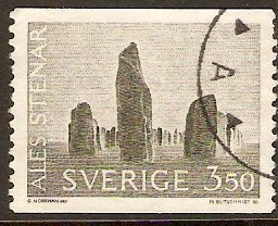Sweden 1966 3k.50 grey. SG499.