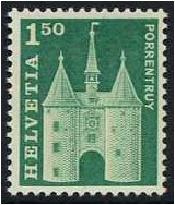 Switzerland 1964 1fr.50 Emerald. SG708.