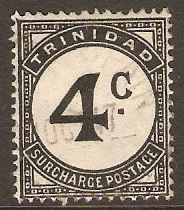 Trinidad 1947 1c Black Postage Due Stamp. SGD28.