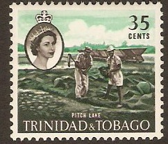 Trinidad & Tobago 1960 35c Emerald and black. SG293.