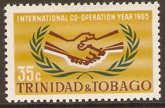 Trinidad & Tobago 1965 Int. Cooperation Stamp. SG311.
