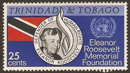 Trinidad & Tobago 1965 Roosevelt Foundation Stamp. SG312.