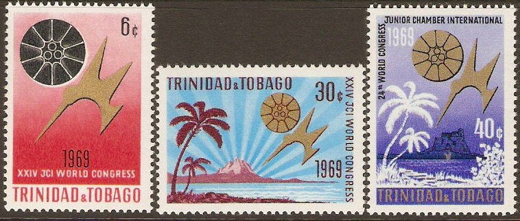 Trinidad & Tobago 1969 Commerce Congress Set. SG368-SG370.