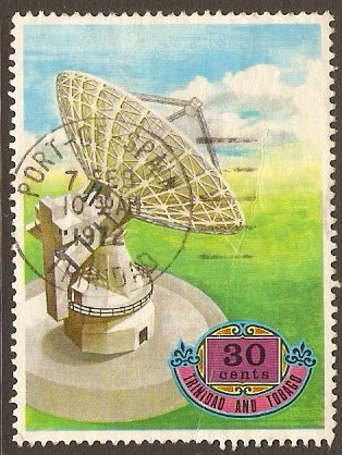 Trinidad & Tobago 1971 30c Satellite Station Series. SG404.