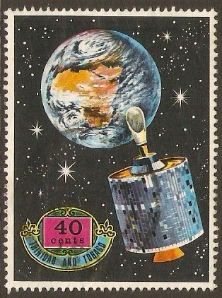 Trinidad & Tobago 1971 40c Satellite Station Series. SG405.