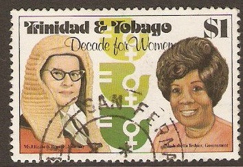 Trinidad & Tobago 1980 $1 Women's Decade Series. SG578.