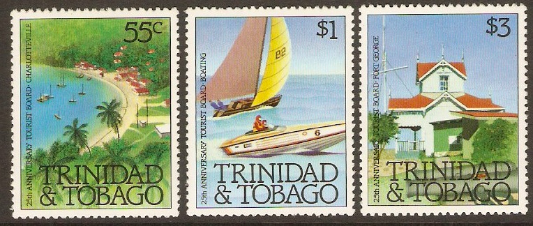 Trinidad & Tobago 1982 Tourist Board Anniversary Set. SG606-SG60