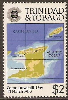 Trinidad & Tobago 1983 $2 Commonwealth Day Series. SG625.