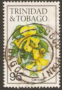 Trinidad & Tobago 1983 95c Flowers Series. SG695.