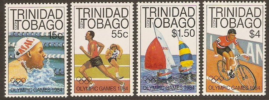 Trinidad & Tobago 1984 Olympic Games Set. SG656-SG659.