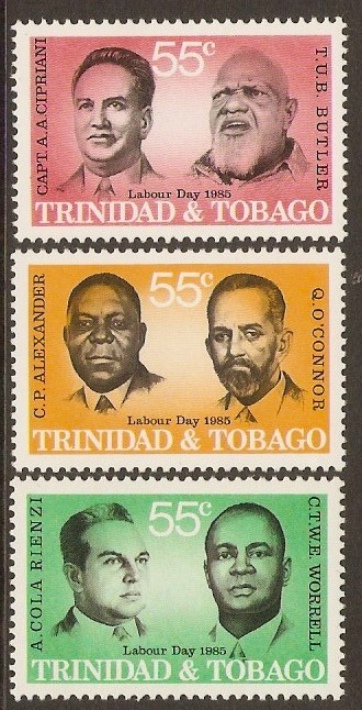 Trinidad & Tobago 1985 Labour Day Set. SG673-SG675.