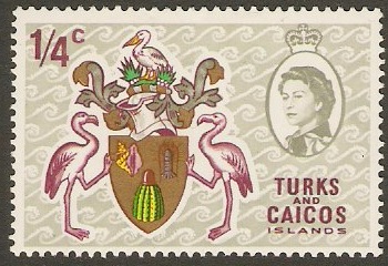 Turks and Caicos 1969 c Arms of Turks and Caicos. SG297.