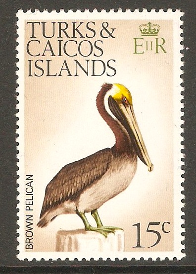 Turks and Caicos 1973 15c Birds Series. SG389.