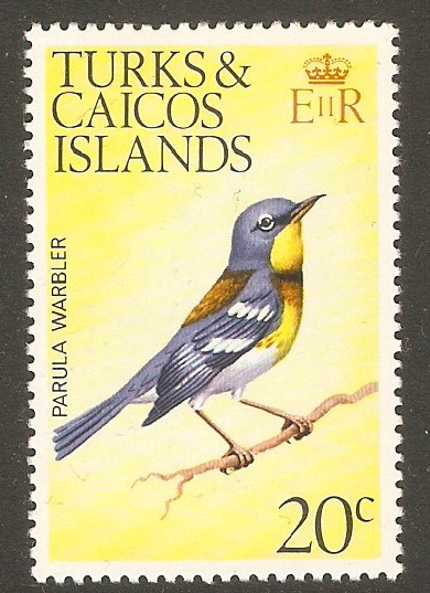 Turks and Caicos 1973 20c Birds Series. SG459.