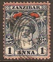 Zanzibar 1899 1a Indigo. SG189.