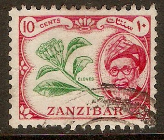 Zanzibar 1926 1c Brown. SG299.
