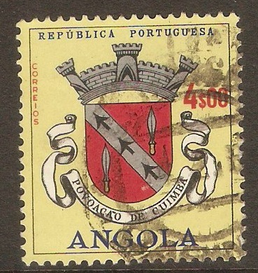Angola 1963 4E Arms - 2nd. Series. SG600.