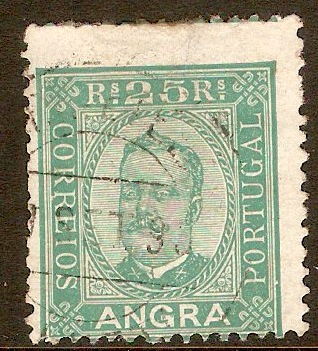 Angra 1892 25r Deep green. SG2.