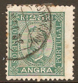 Angra 1892 25r Deep green. SG8.