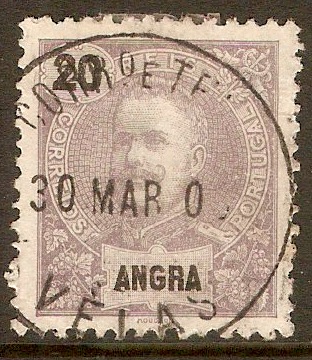 Angra 1897 20r Deep lilac. SG32.