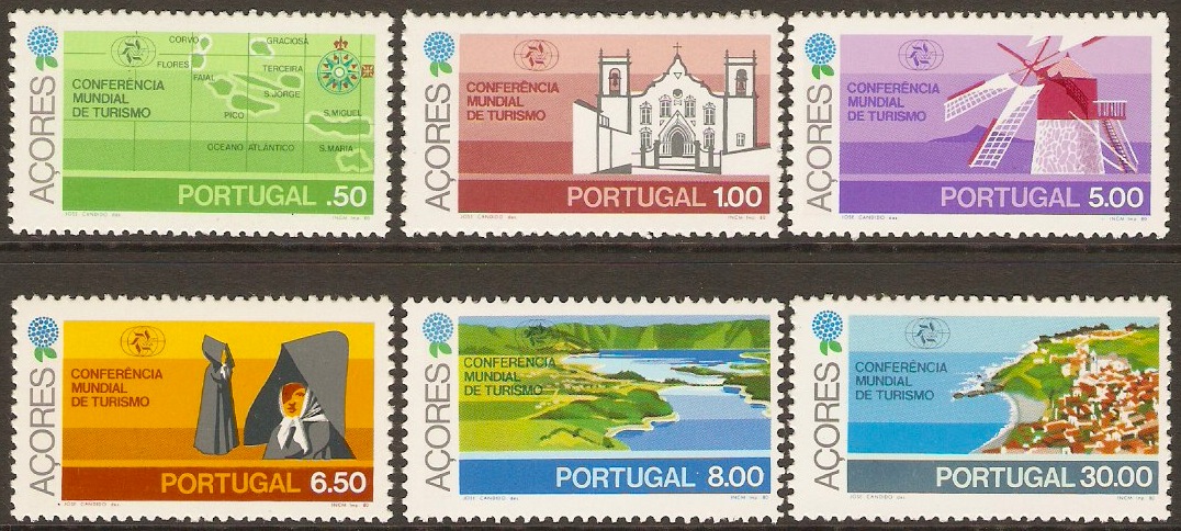 Azores 1980 Tourism Conference Set. SG419-SG424.