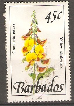 Barbados 1989 45c Wild Plants Series. SG927.